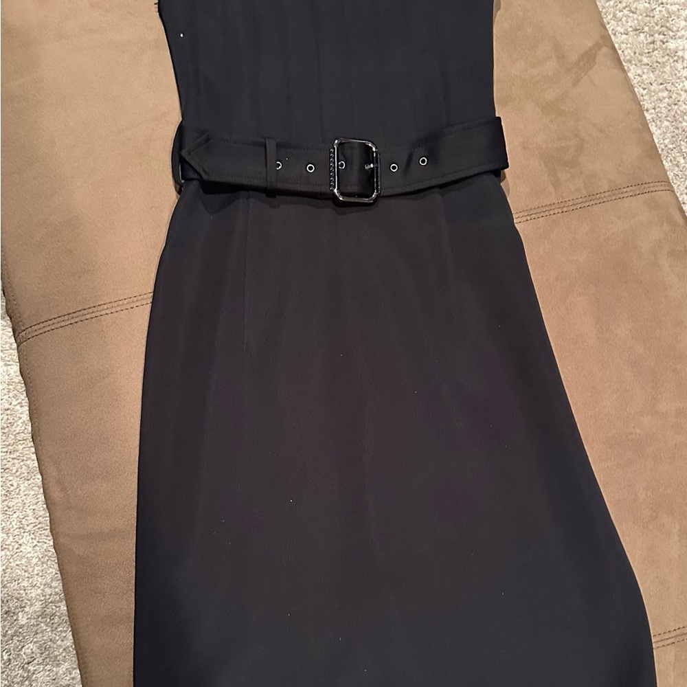 Chantelle Black Strapless Dress with Belt